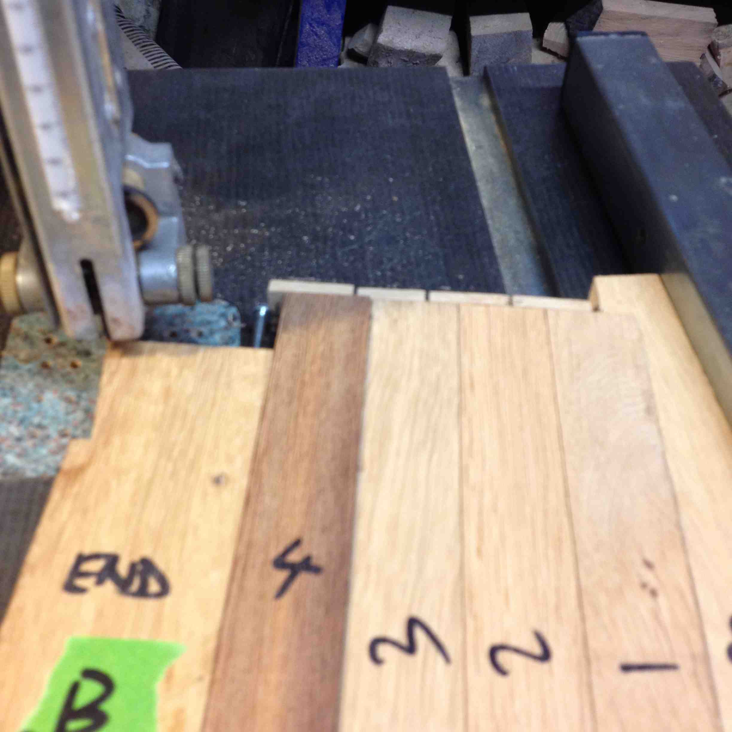 Setting up the tails